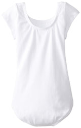 Clementine Big Girls' Short Sleeve Leotard - Clementine Apparel