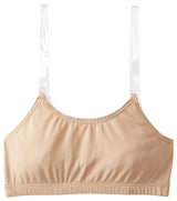 Clementine Girls' Pull-On Bra with Detachable Elastic Shoulder Straps - Clementine Apparel