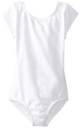 Clementine Big Girls' Short Sleeve Leotard - Clementine Apparel