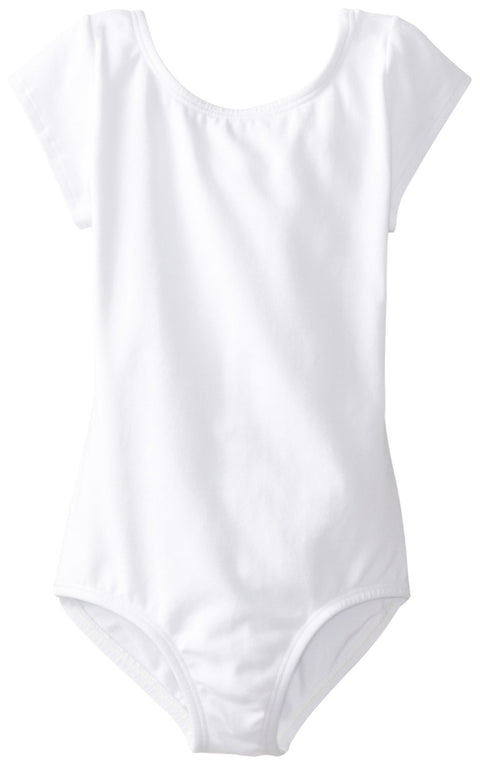 Clementine Big Girls' Short Sleeve Leotard - Clementine Apparel