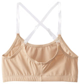 Clementine Girls' Pull-On Bra with Detachable Elastic Shoulder Straps - Clementine Apparel