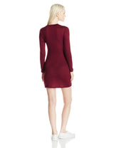 Clementine Women's Everyday Junior Sizing Long Sleeve Sleeve Dress - Clementine Apparel