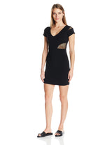 Clementine Women's Liverpool Social Dress with Mesh Panels - Clementine Apparel