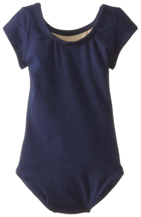 Clementine Big Girls' Short Sleeve Leotard - Clementine Apparel