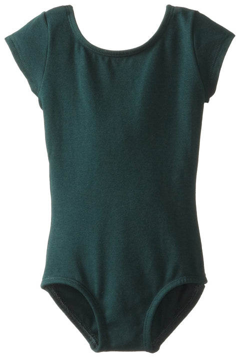 Clementine Big Girls' Short Sleeve Leotard - Clementine Apparel