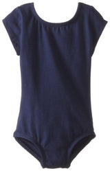 Clementine Big Girls' Short Sleeve Leotard - Clementine Apparel