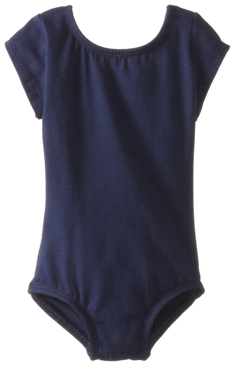 Clementine Big Girls' Short Sleeve Leotard - Clementine Apparel
