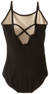 Clementine Big Girls' Criss Cross Strap Camisole Leotard - Clementine Apparel