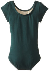 Clementine Big Girls' Short Sleeve Leotard - Clementine Apparel