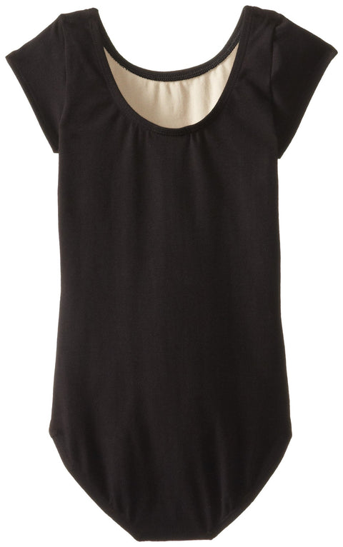 Clementine Big Girls' Short Sleeve Leotard - Clementine Apparel