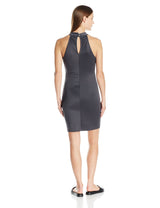 Clementine Women's Techno Social Dress with Keyholes - Clementine Apparel