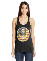 Clementine Women's Anchorus Flowy Racerback Tank - Clementine Apparel