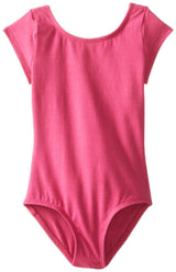 Clementine Big Girls' Short Sleeve Leotard - Clementine Apparel