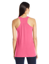 Clementine Women's Anchor Printed Flowy Racerback Tank - Clementine Apparel