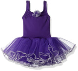 Clementine Little Girls' Tank Tutu Leotard Dress - Clementine Apparel