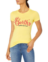 Marky G Apparel Women's Casual Short Sleeve Crewneck Tops Slim Fit T-Shirt With ST. Barth's Printed - Clementine Apparel