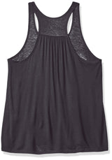 Clementine Women's Petite Plus Bones Graphic Flowy Racerback Tank - Clementine Apparel