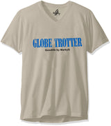 Marky G Apparel Men's Trotter Graphic Printed Premium Tops Fitted Sueded Short Sleeve V-Neck T-Shirt - Clementine Apparel