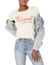 Marky G Apparel Women's Short Sleeve Crewneck Tops Slim Fit T-Shirt With St.Vincent & Grenadines Printed - Clementine Apparel