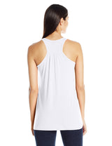 Clementine Women's Anchor Printed Flowy Racerback Tank - Clementine Apparel