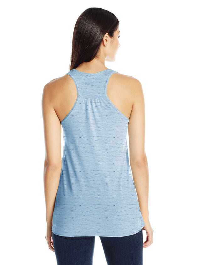 Clementine Women's Anchors Printed Flowy Racerback Tank - Clementine Apparel