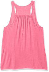Clementine Women's Petite Plus Boat Anchor Printing Flowy Racerback Tank - Clementine Apparel