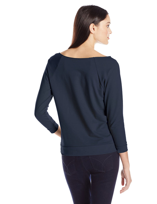 Clementine Women's Light Weight French 3/4 Sleeve Raglan Top - Clementine Apparel
