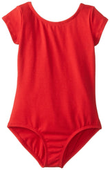 Clementine Big Girls' Short Sleeve Leotard - Clementine Apparel