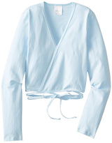 Clementine Big Girls' Long Sleeve Wrap Sweater - Clementine Apparel