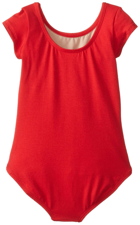 Clementine Big Girls' Short Sleeve Leotard - Clementine Apparel