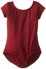 Clementine Big Girls' Short Sleeve Leotard - Clementine Apparel