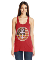 Clementine Women's Anchorus Flowy Racerback Tank - Clementine Apparel
