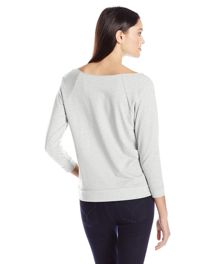 Clementine Women's Light Weight French 3/4 Sleeve Raglan Top - Clementine Apparel