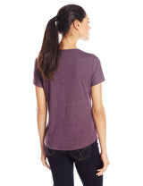 Clementine Women's Tri-Blend Scoop Neck Dolman Sleeve Top - Clementine Apparel