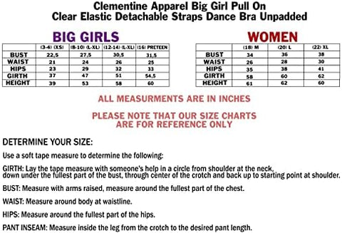 Clementine Apparel - Girls Clear Detachable Straps Dance Bra Unpadded & Seamless Elastic Shoulder Straps