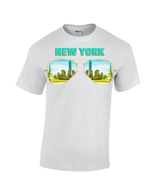 Shady Graphic T-Shirt-City Collection - Clementine Apparel